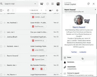 Gmail Notes by cloudHQ